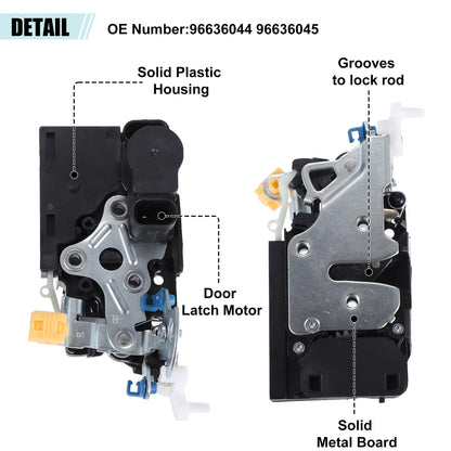 Rear Left Right Car Door Latch Actuator Assembly for Ford Edge (2007-2014)