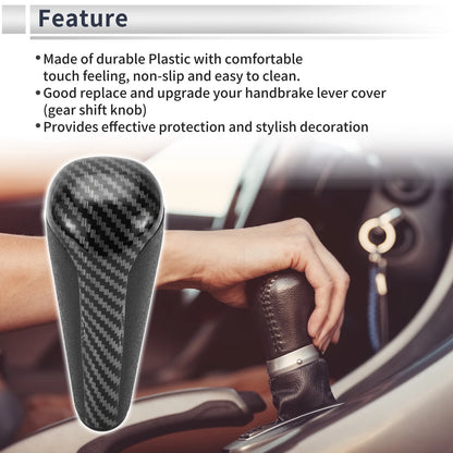 Gear Shift Knob for Peugeot 306 (1994-2002) Black Plastic Shifter