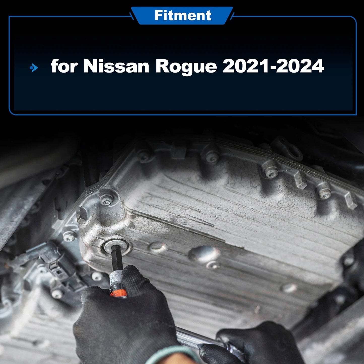 Engine Oil Pan & Gasket for Nissan Rogue (2021-2024)
