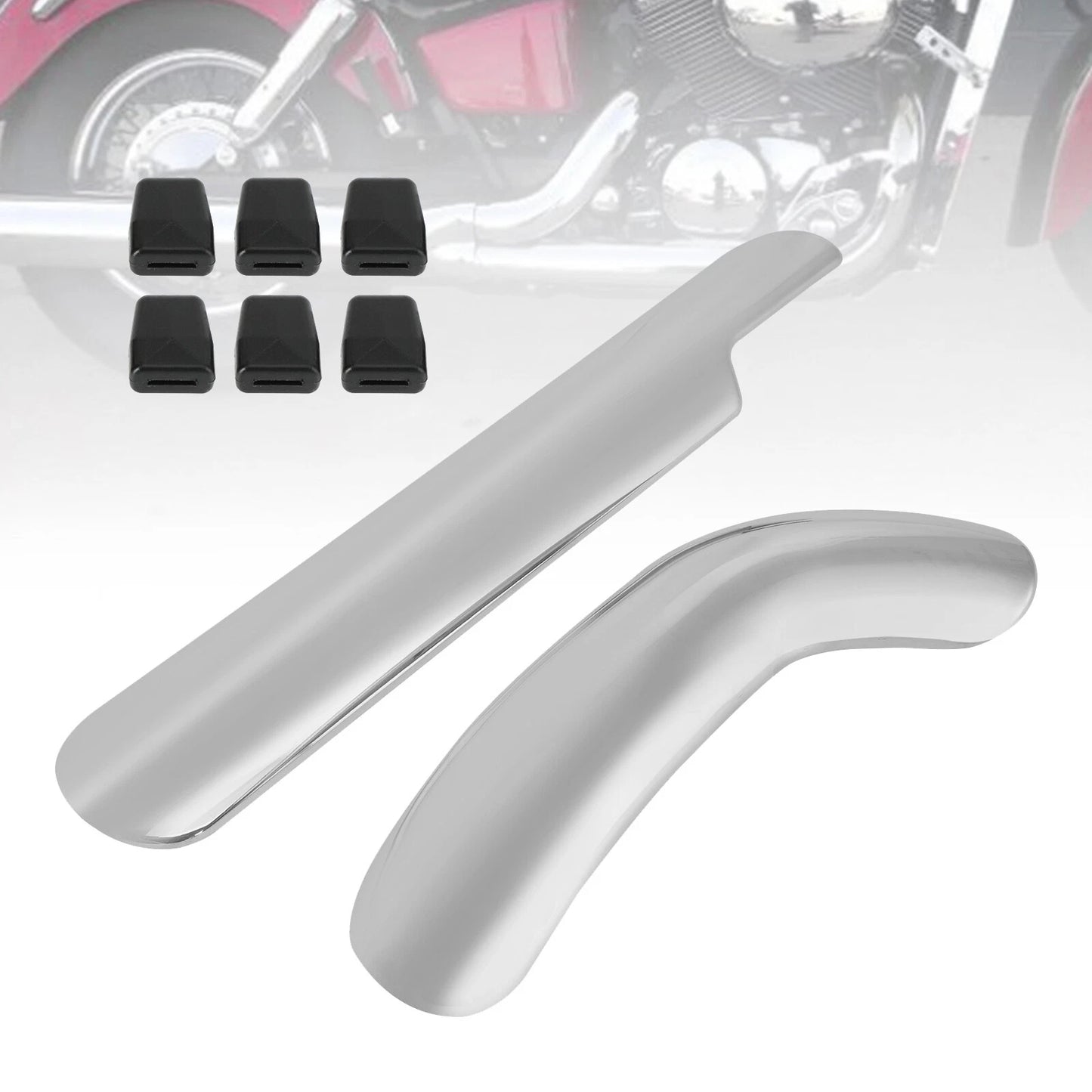 Heat Shield Exhaust Muffler Cover for Honda Shadow VT400 VT750 (1997-2009)