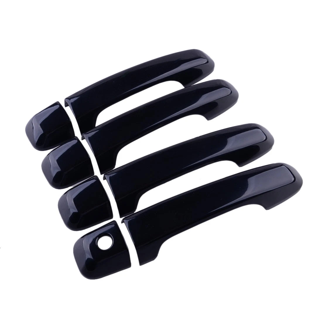 Black ABS Door Handle Cover Trim for Toyota 4Runner (2010-2021)
