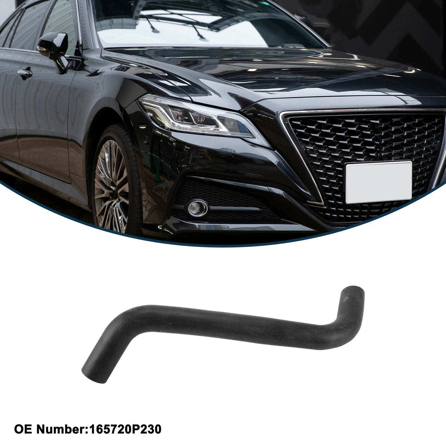 Radiator Hose for Toyota Crown 2010-2012 (2 x Lower Hoses)