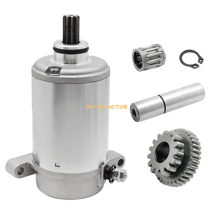 Starter Motor & Idler Gear for Yamaha Big Bear 400 YFM400 (2000–2012)