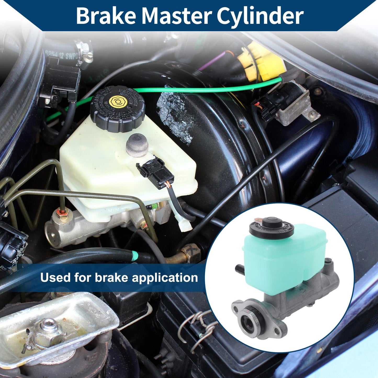 Brake Master Cylinder Reservoir for Toyota Land Cruiser (1990-1997)