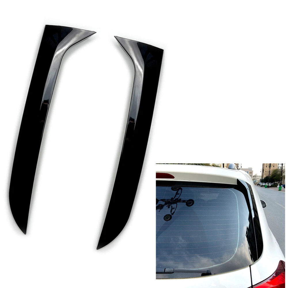 2 x Rear Window Spoiler Canard Splitter for VW Tiguan MK1 (2007-2016)