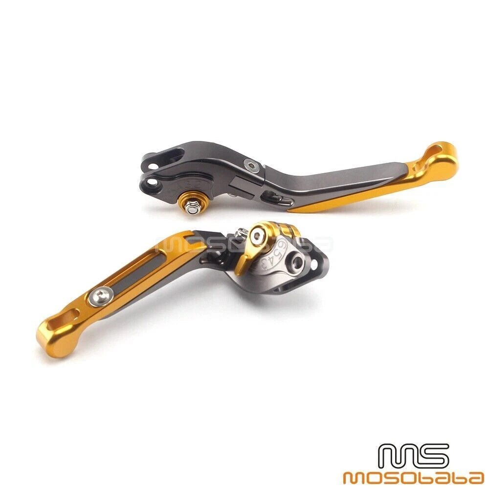 Folding Adjustable Brake Clutch Levers for Honda Suzuki Yamaha Aprilia