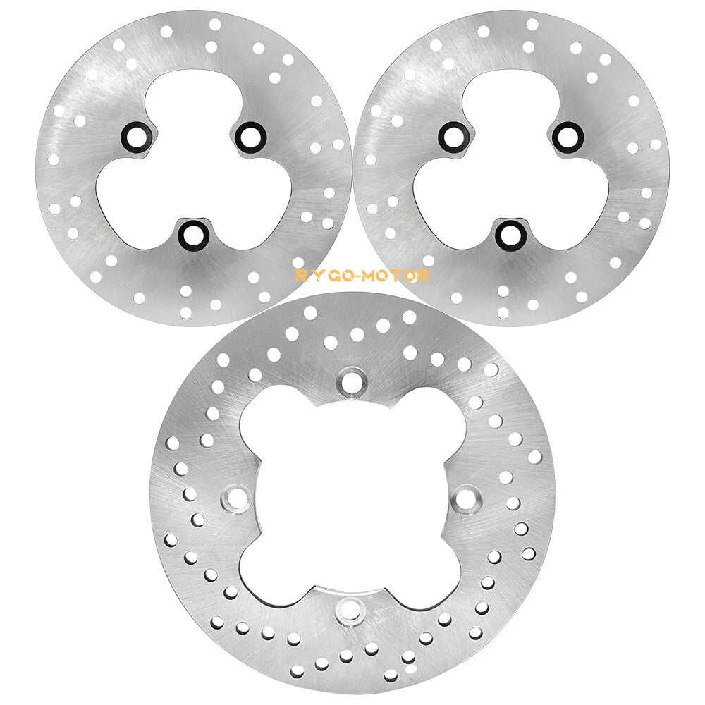 Front & Rear / Disc Rotors / Honda Sportrax 400 TRX400EX TRX400X (1999–2014)