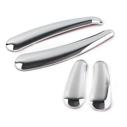 Swingarm Frame Insert Set 4 x Curved for Harley Softail (2008 - Present)