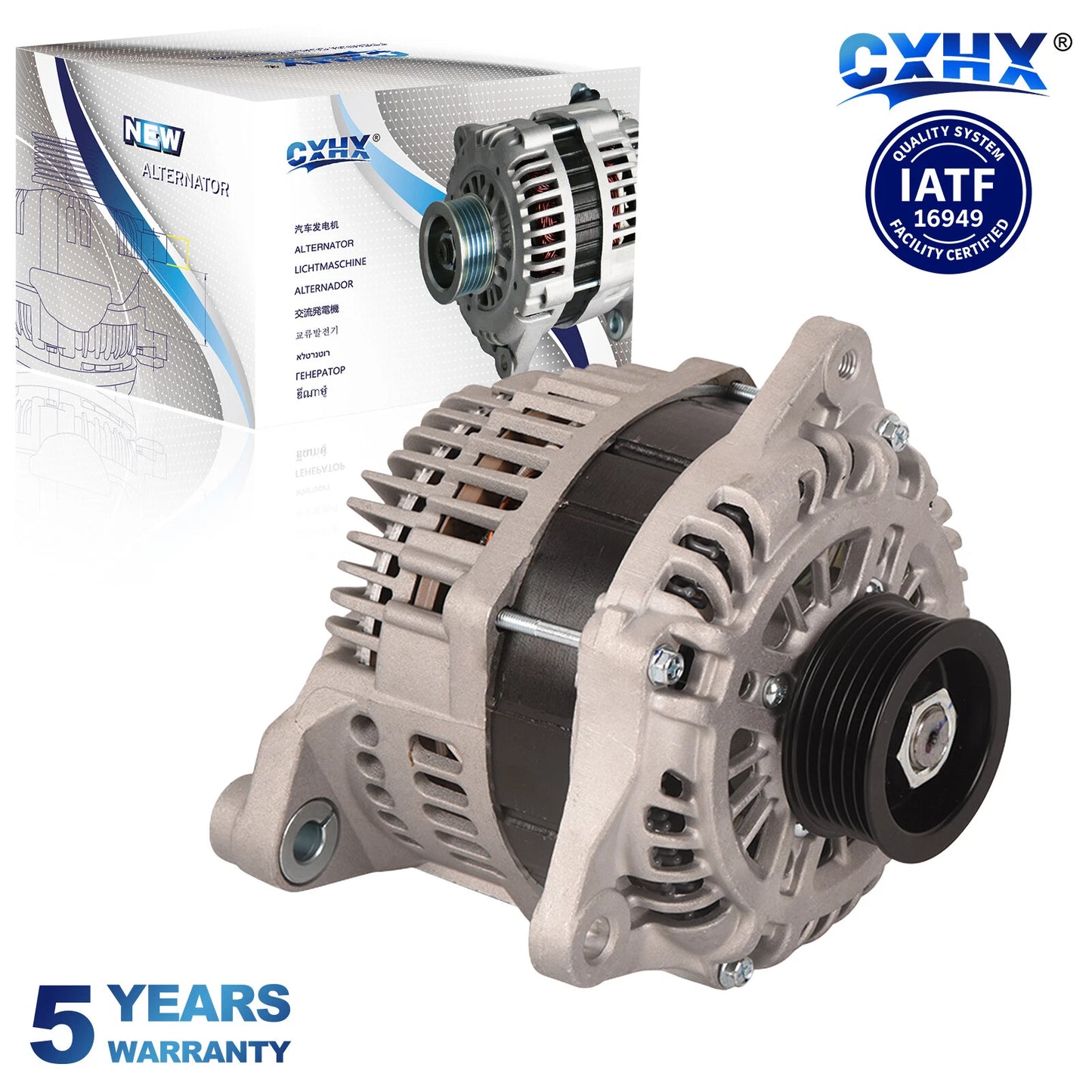 190A Alternator for Nissan Elgrand E51 VQ35DE 3.5L Petrol (2002-2010)