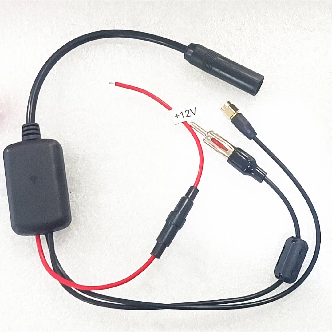 DAB+ AM/FM Digital Radio Signal Amplifier Booster for Car Stereo Antenna