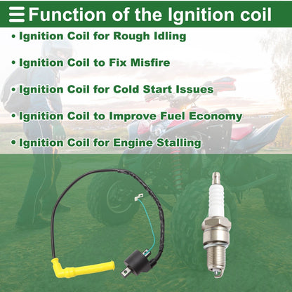 Ignition Coil for Honda Rincon 650 TRX650FA 4x4 (2003-2005) 1 x Set