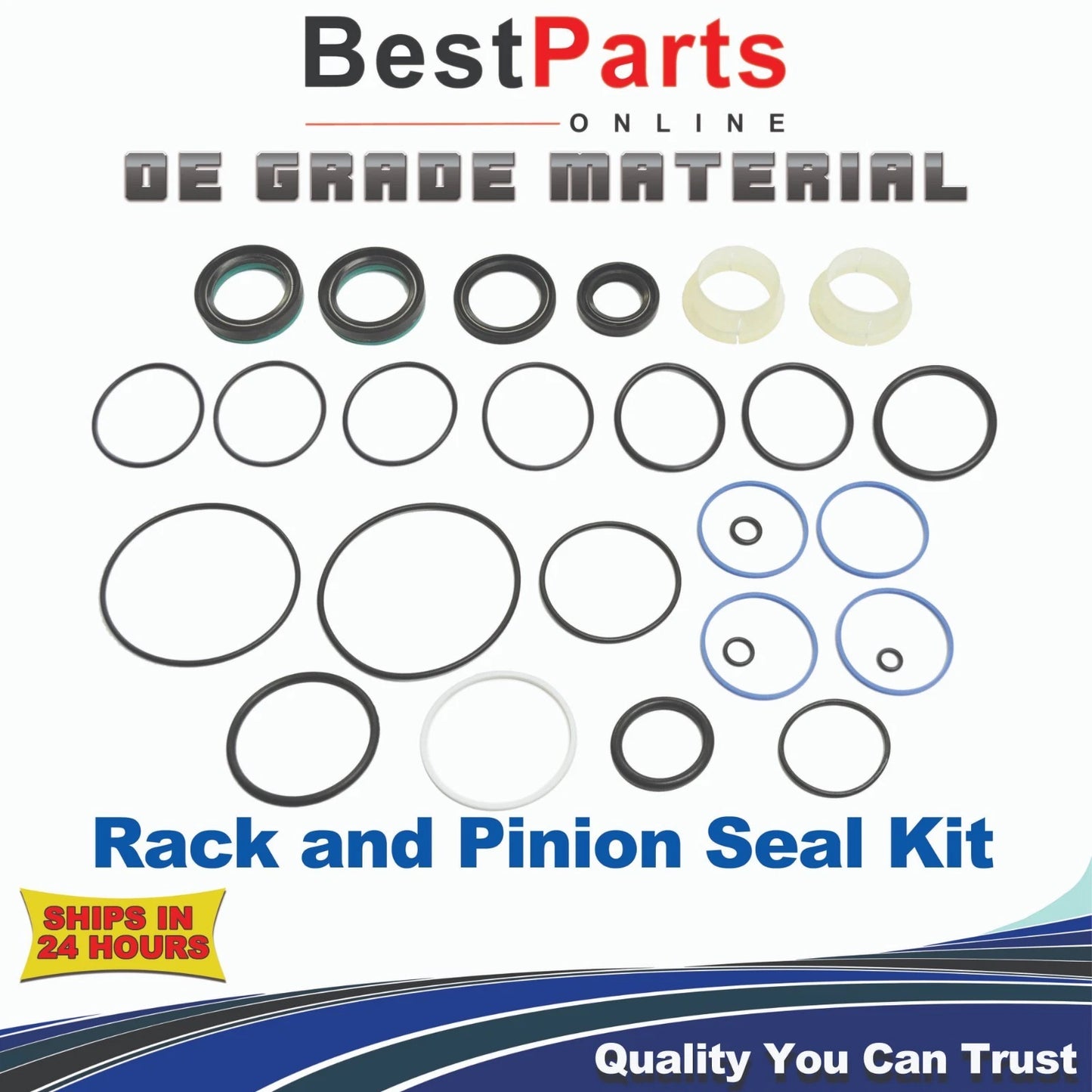 Steering Rack & Pinion Seal Kit for Mercedes ML320 ML420 (2001–2005)