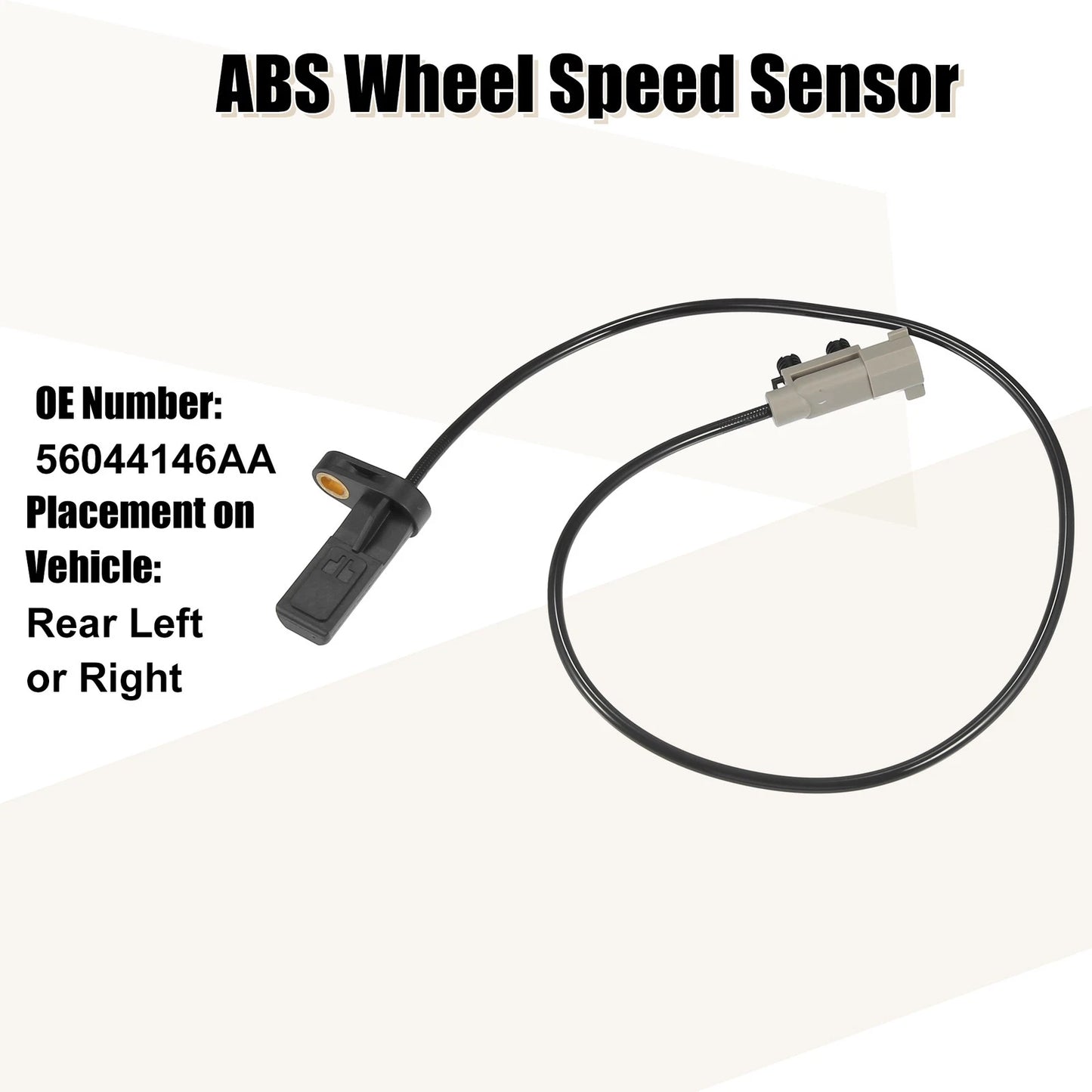 ABS Wheel Speed Sensor Rear Left/Right for Jeep Grand Cherokee (2011-2020)