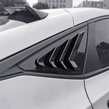2 x Rear Side Window Louvers for Honda Civic Hatchback (2022-2023)