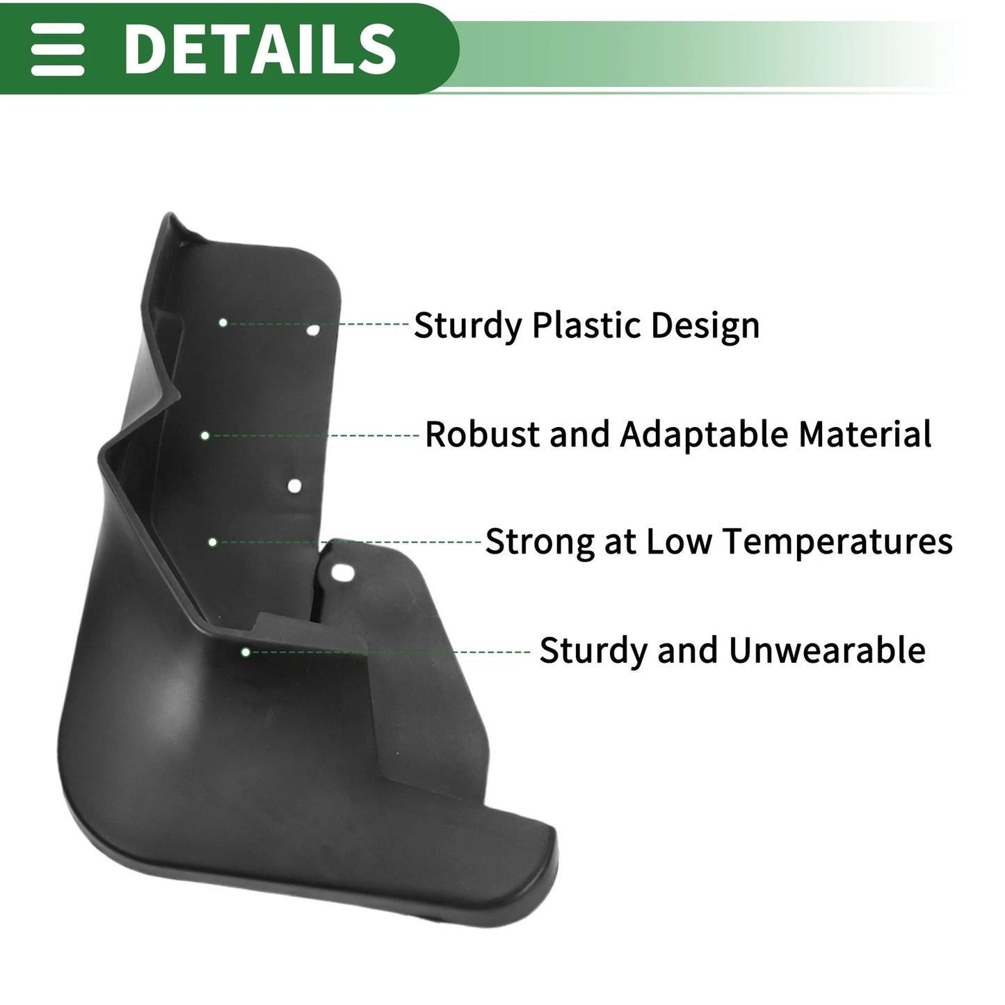 Mud Flaps Splash Guards 1 Set for Nissan ARIYA (2022-2023)
