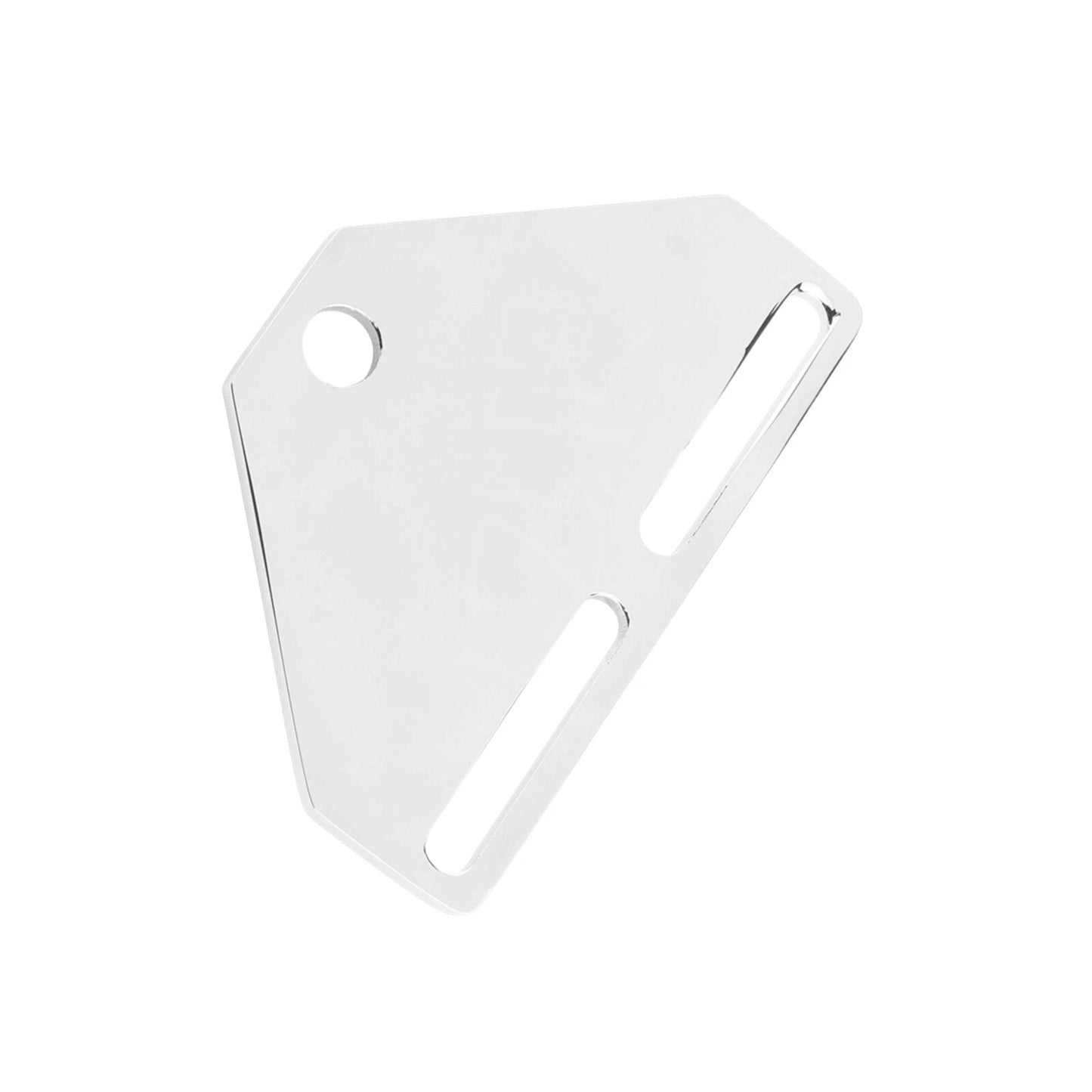 Bottom Mount Headlight Bracket Adapter for Silver Cruiser Choppers