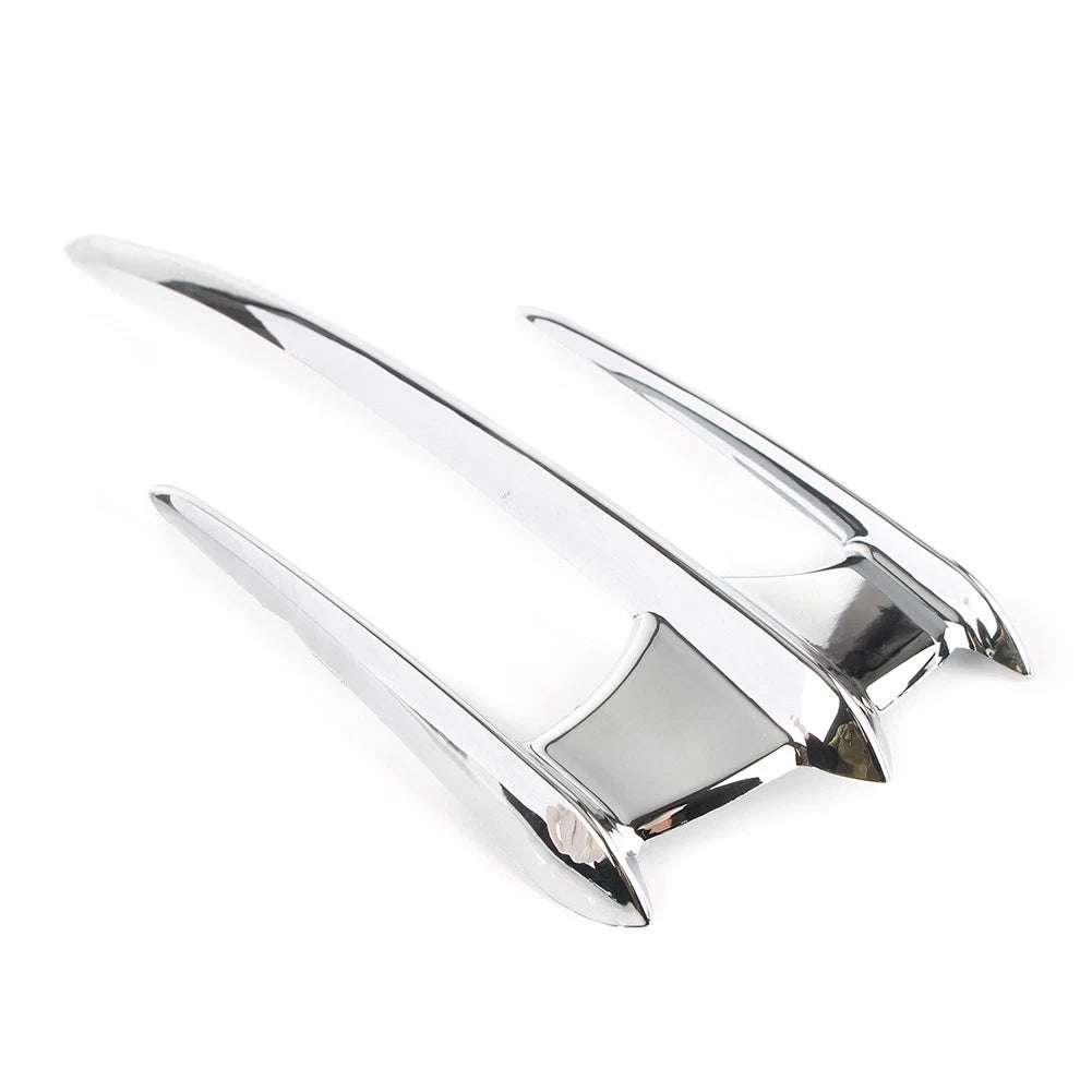 Chrome Front Fender Accent Decor for Honda Goldwing GL1800 F6B VTX1300 VTX1800
