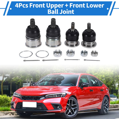 4 Pcs Ball Joints for Honda Accord (1998-2002)