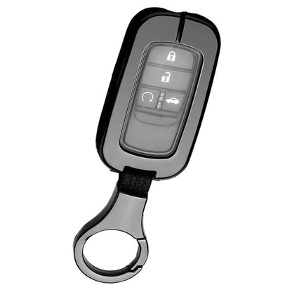 Zinc Alloy TPU Car Key Case Cover for Honda Accord Civic Pilot (2016-2023)