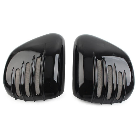 2 x Battery Side Covers Set for Triumph T120 2016-2020 Glossy Black