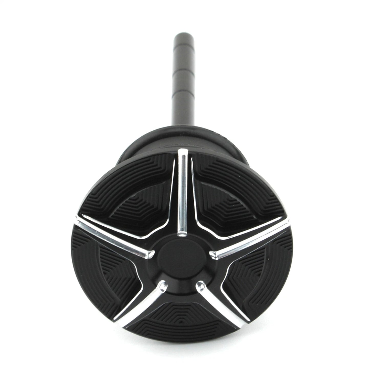 Transmission Oil Dipstick Fill Plug for Harley Softail  1 x Black