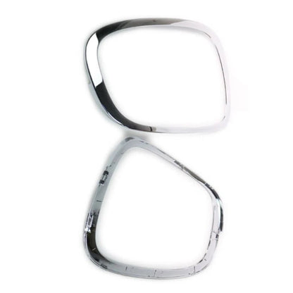 2 x Chrome Rear Tail Light Trim Rings for Mini Cooper S F55 F56 F57 (2014-2018)