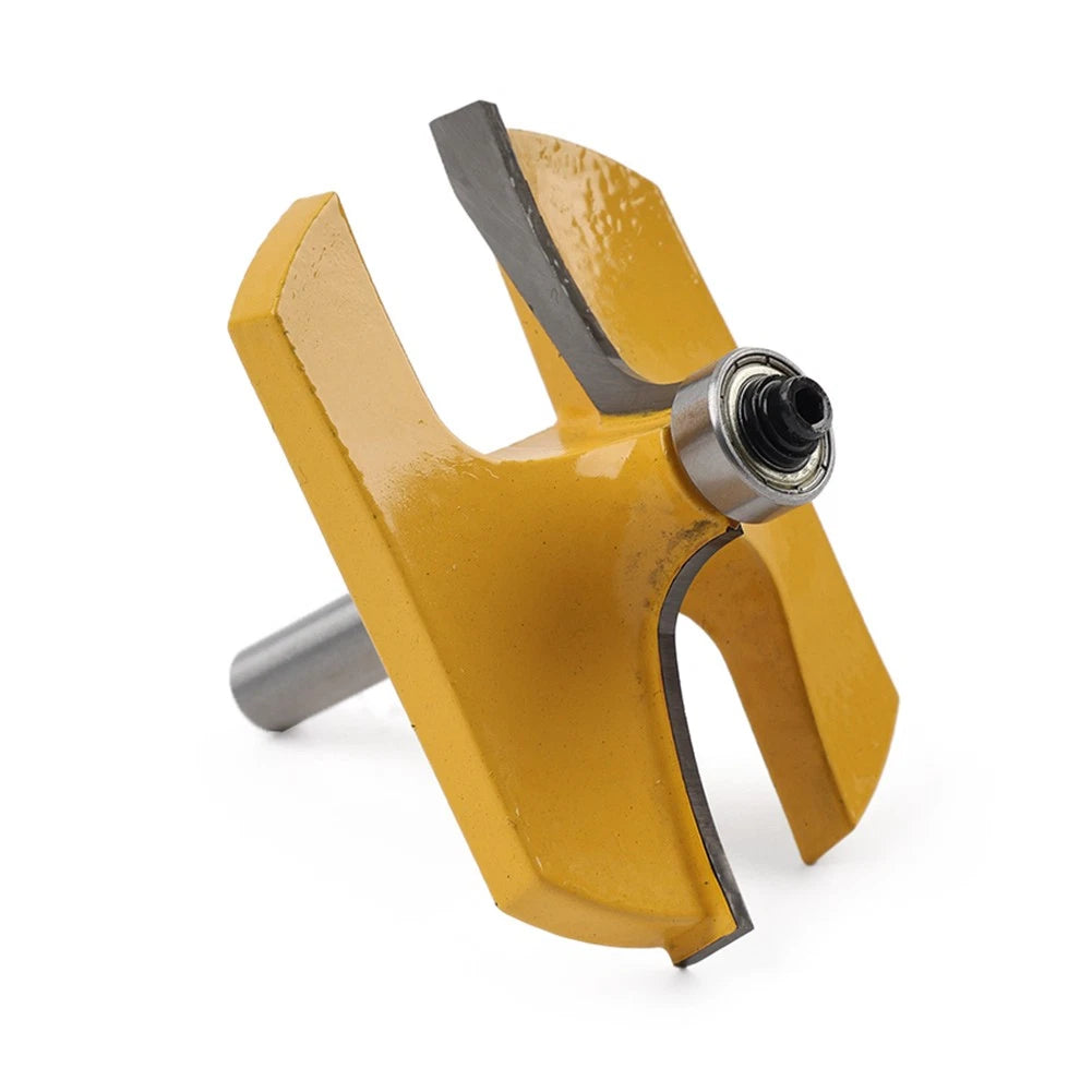 8mm Shank 2-3/4" Diameter Thumbnail Router Bit for Woodworking Tools