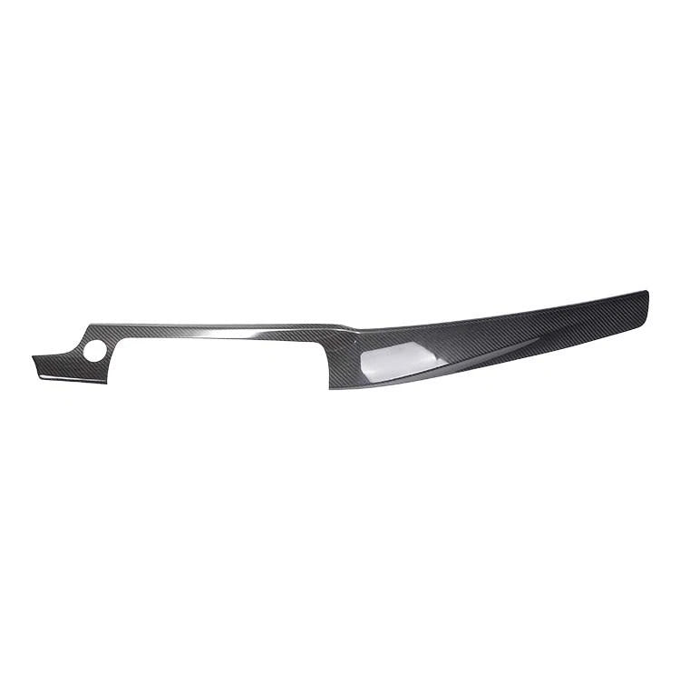 Real Carbon Fiber Console Dash Door Cover Kit for BMW 5 Series F10 F18 2016-22