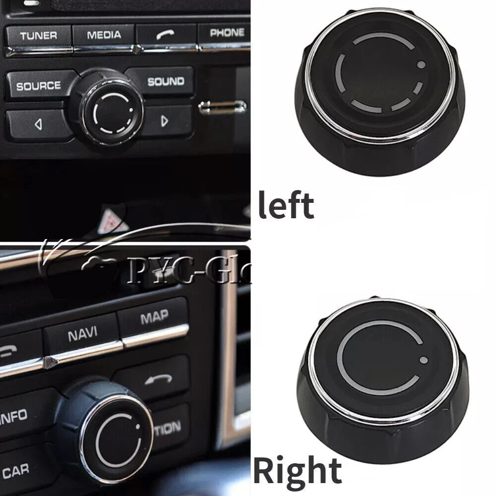 Radio Volume Control Knob Switch for Porsche Cayenne Panamera 911 Macan