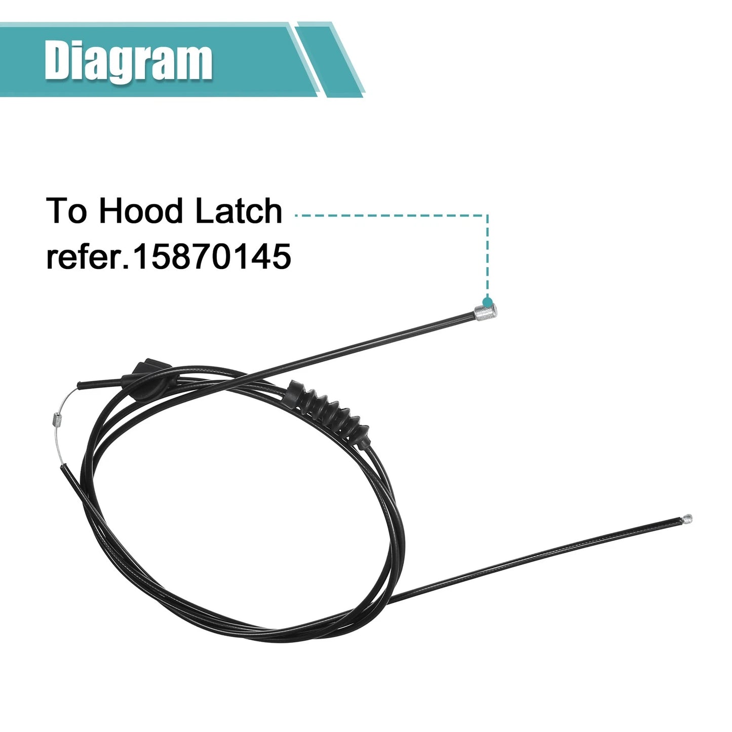 Hood Latch Release Cable for Volvo XC60 (2010-2016)