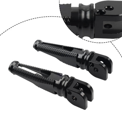 Black Passenger Foot Pegs for Ducati Monster 696 796 695 659 749 999/S/R (2008-2015)