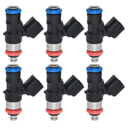6 x Fuel Injectors for Ford F-150, Mustang, Lincoln MKS, MKT (2009-2014)