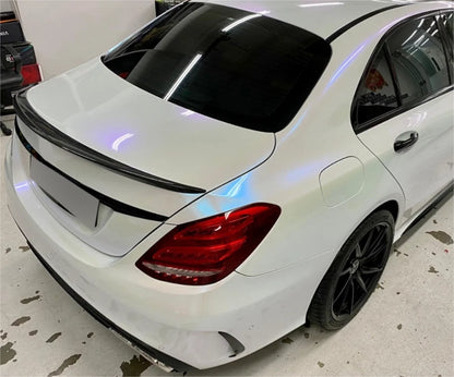 Rear Spoiler Wing ABS Fiber for Mercedes-Benz C-Class W205 Sedan (2015-2021)