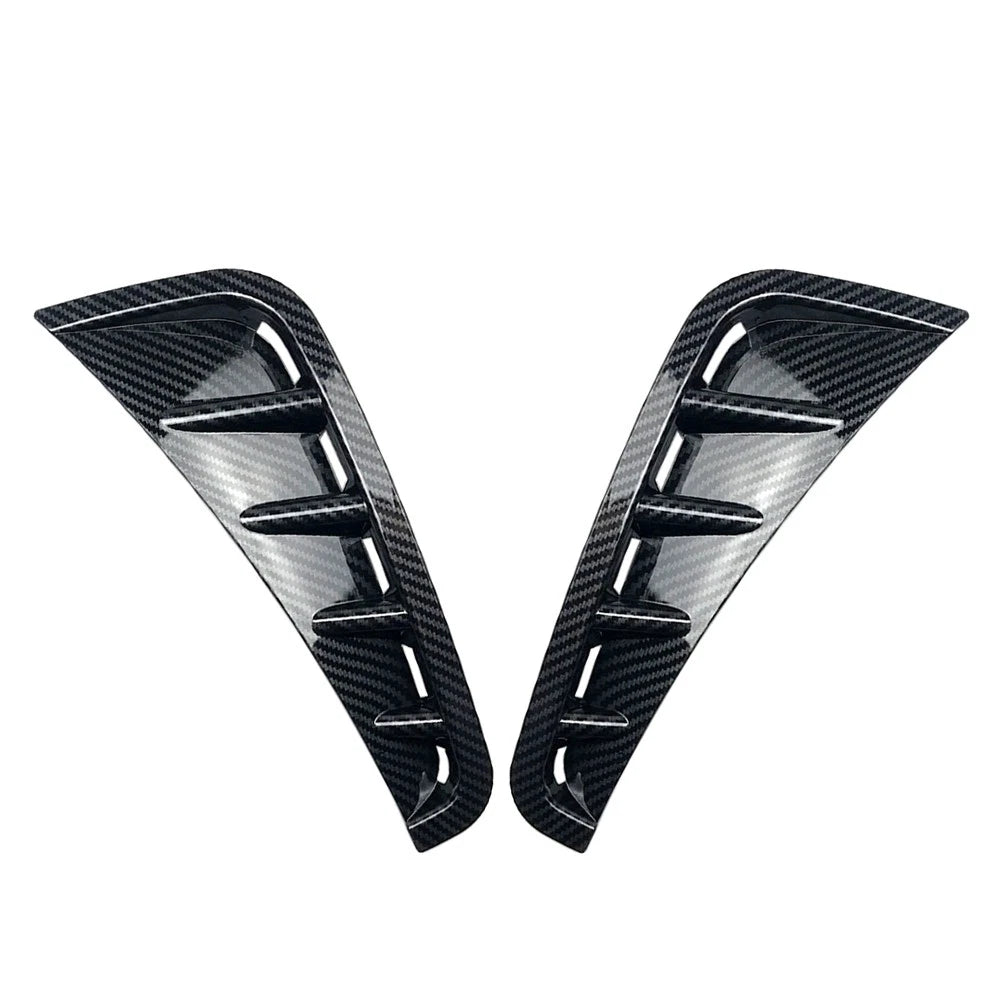 Carbon Front Bumper Spoiler Side Air Intake Cover for Benz C-Class (2019-2021)