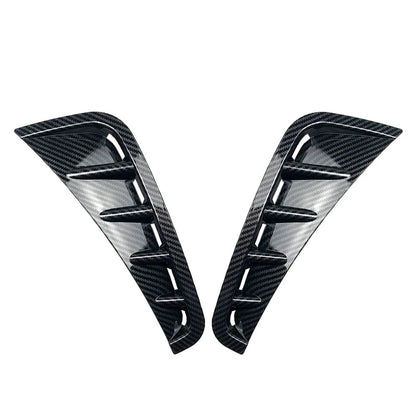 Carbon Front Bumper Spoiler Side Air Intake Cover for Benz C-Class (2019-2021)