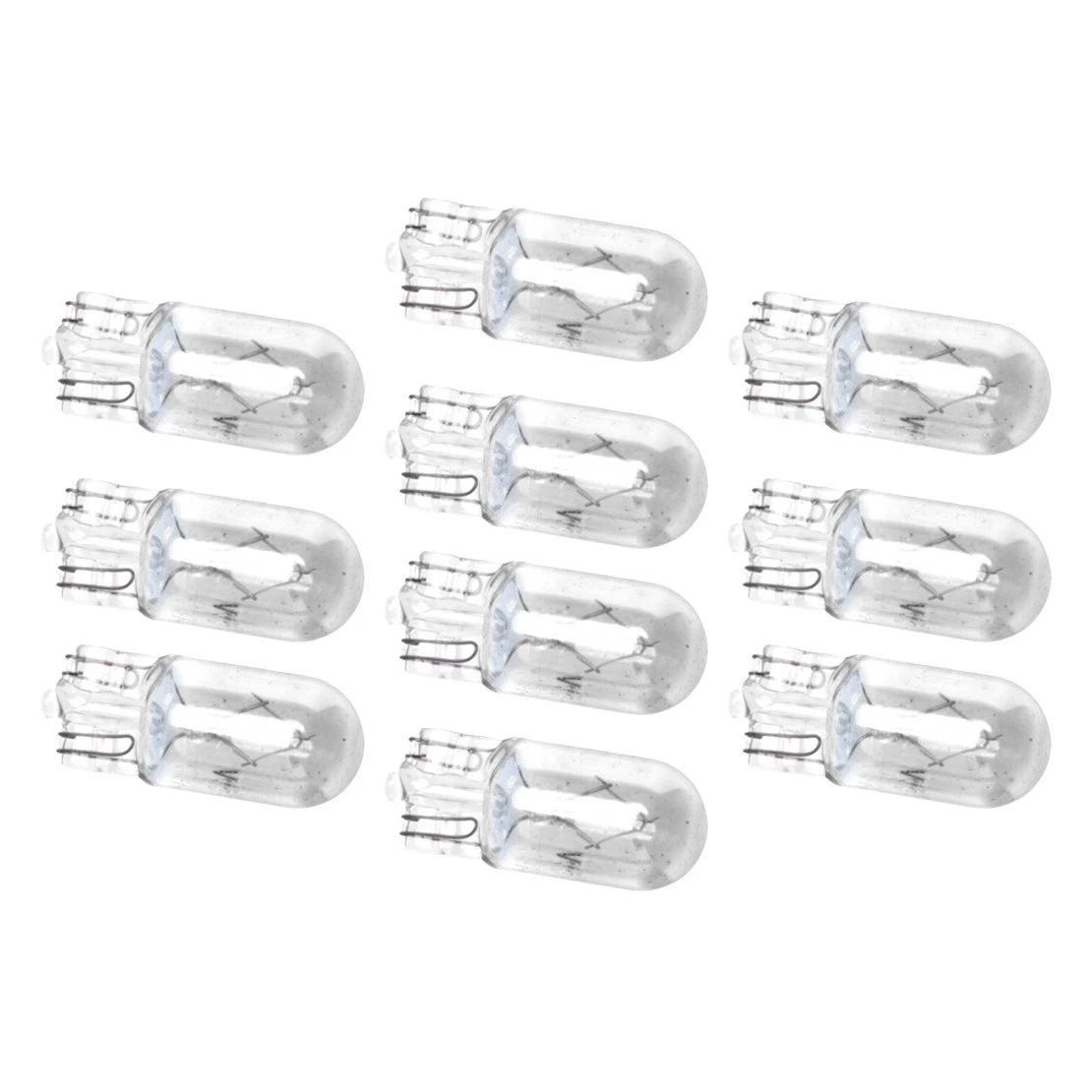 10 x T10 194 158 White Halogen Bulbs for Instrument Panel Dash Light