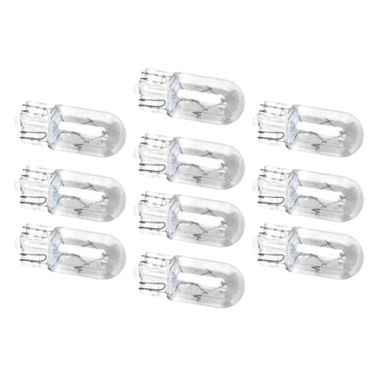 10 x T10 194 158 White Halogen Bulbs for Instrument Panel Dash Light
