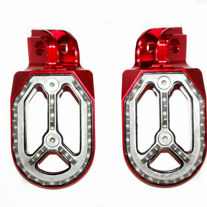 CNC Red Stainless Foot Pegs for KTM 65SX Motorcycle