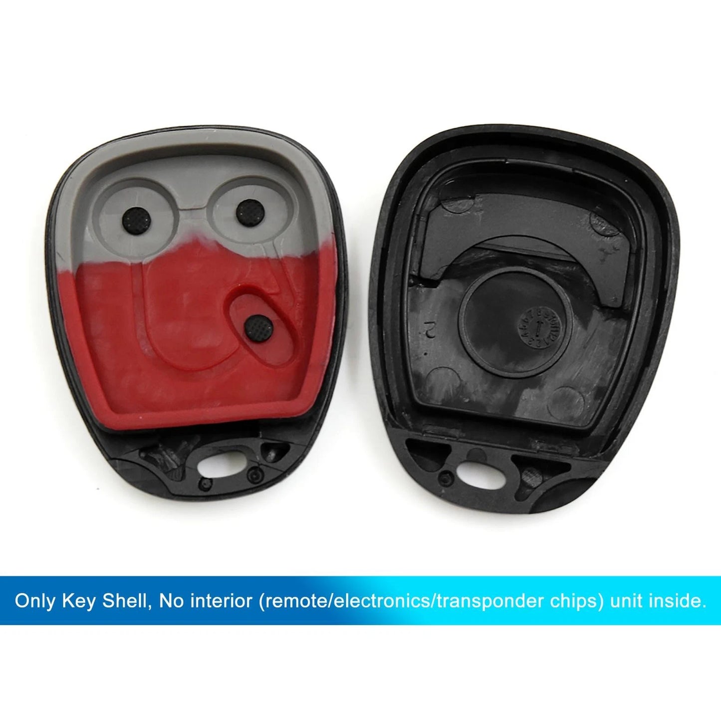 Key Fob Shell Case for Chevrolet Cadillac GMC 3-Button