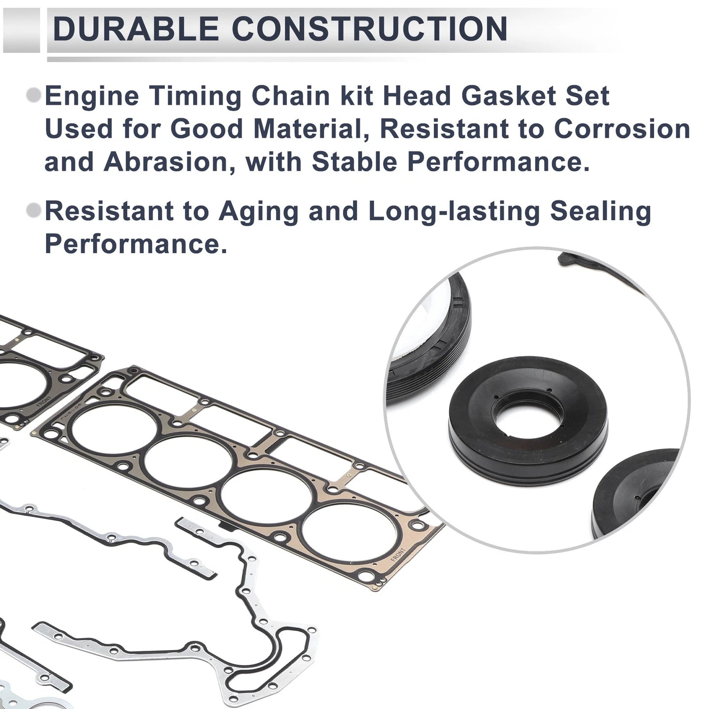Gen 3 LS Head Gasket Kit 4.8L 5.3L 5.7L for GM Chevy LS1 LS6 LQ4 LQ9 1 Set