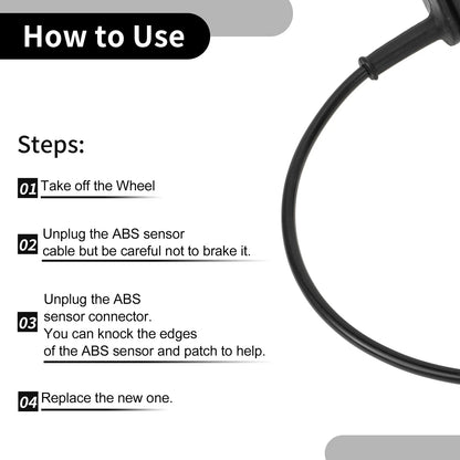 ABS Wheel Speed Sensor for Ford Fiesta (2011-2013)