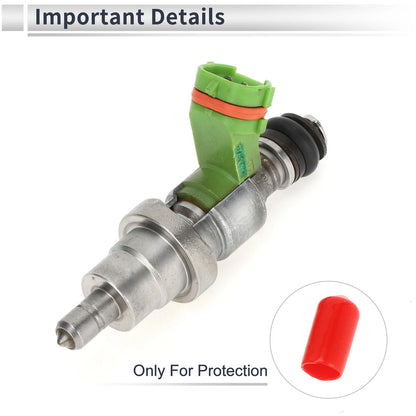 Fuel Injector 2.5L for Toyota Rav4 (1996-2016) 1 x Silver Green Red