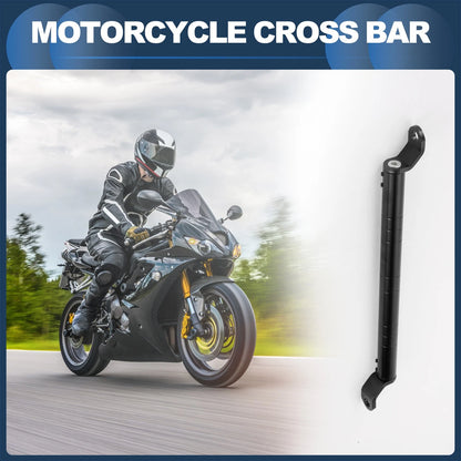 Motorcycle Cross Bar / 34cm /13.39" Mirror mount for Motorcycle Handlebar Black