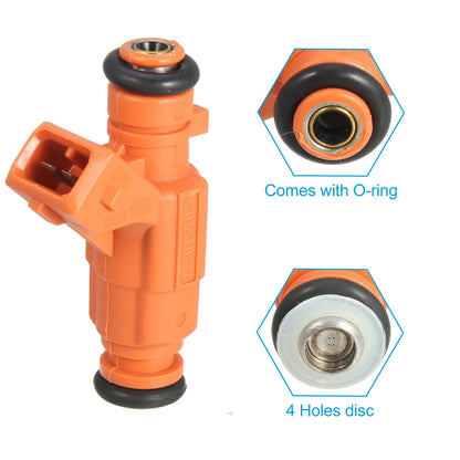 4 Pcs Fuel Injector Nozzle for Citroen C2 C3 Berlingo 1.6L (2003-2010)