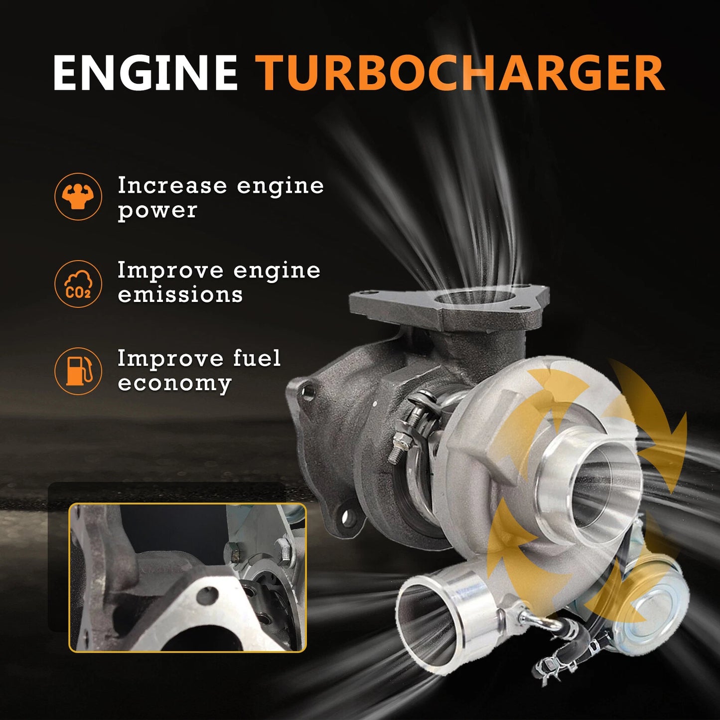 TD04 Turbo Charger for Subaru WRX/Forester XT 2.0L EJ205 (2002-2007)