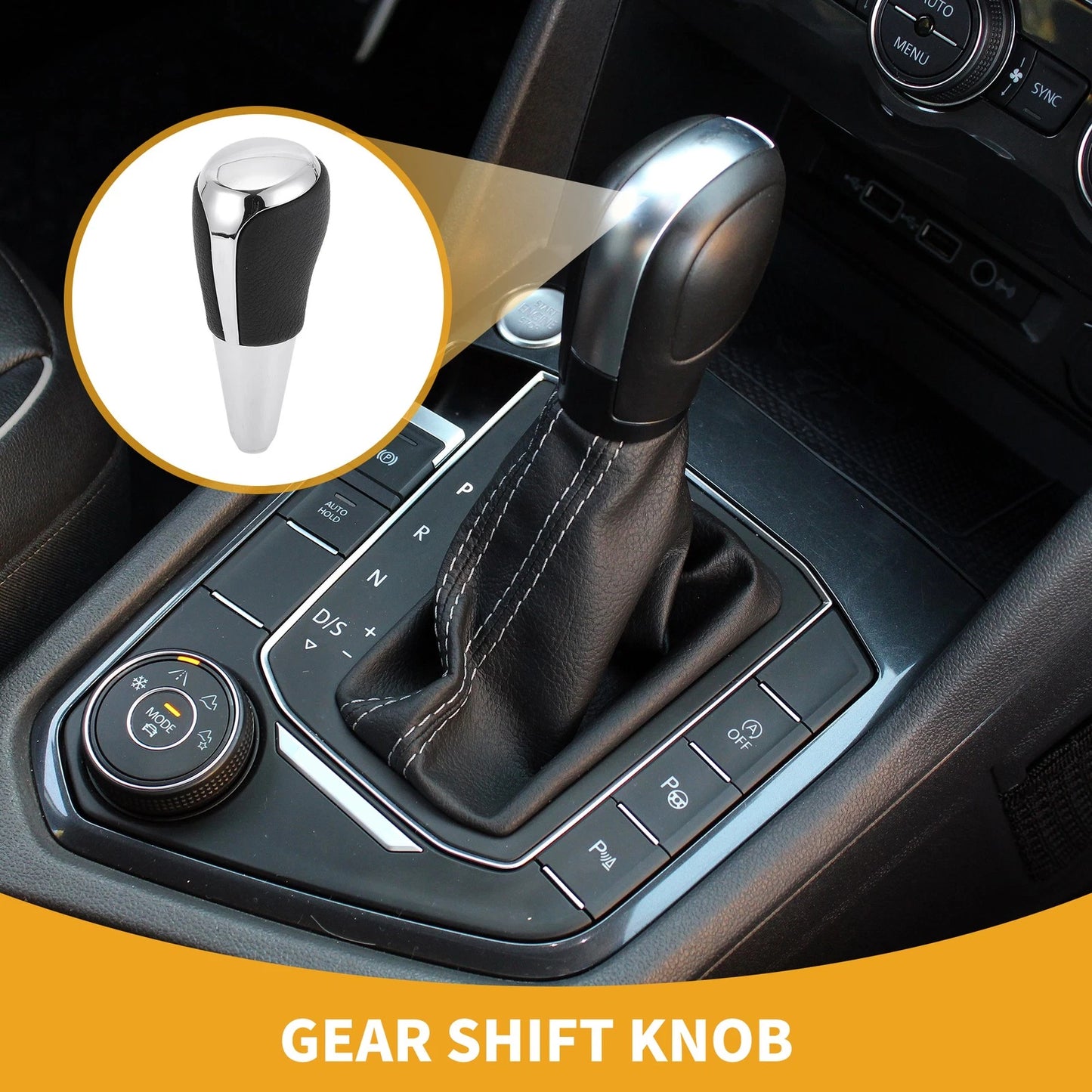 Gear Shifter Knob Automatic for Toyota Prius C (2012–2017)