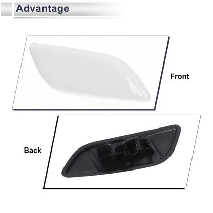 Front Right Bumper Headlight Washer Nozzle Cover for Mazda 3 (2004-2013)