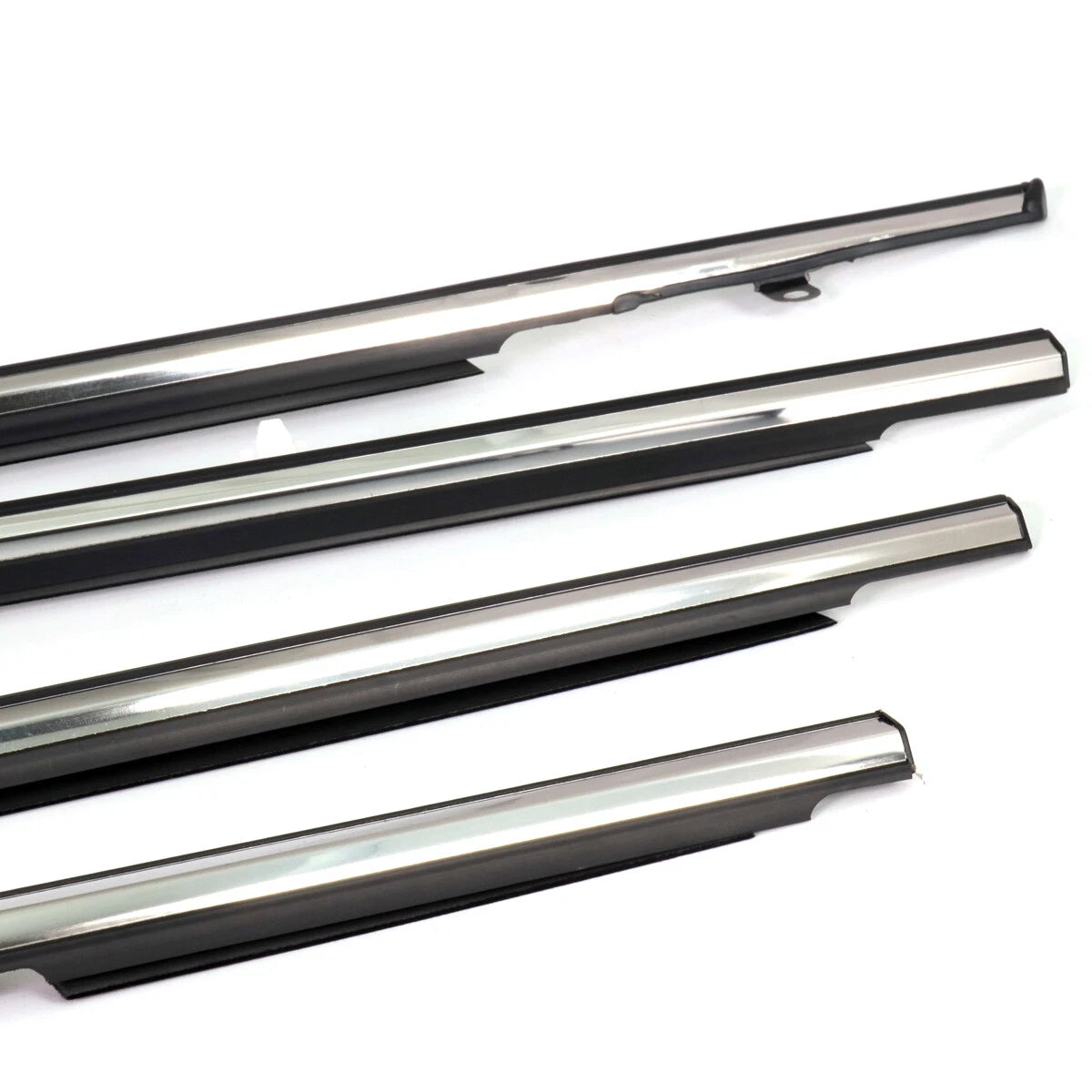 Door Belt Molding Weatherstrip Chrome for Toyota Corolla 1991-1998