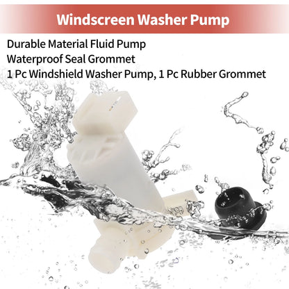 Windshield Washer Pump w/ Grommet for Isuzu (2000-2002)