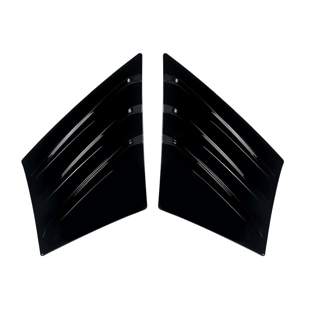 Gloss Black Bumper Side Vent Louver Covers for BMW X3 G45 M-Sport (2025–2025)
